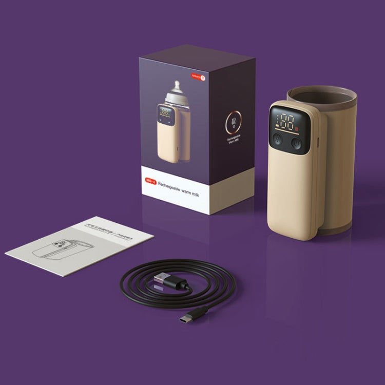 18W Fast Charging Baby Bottle Warmer With Digital Display, Spec: Flagship Version by buy2fix