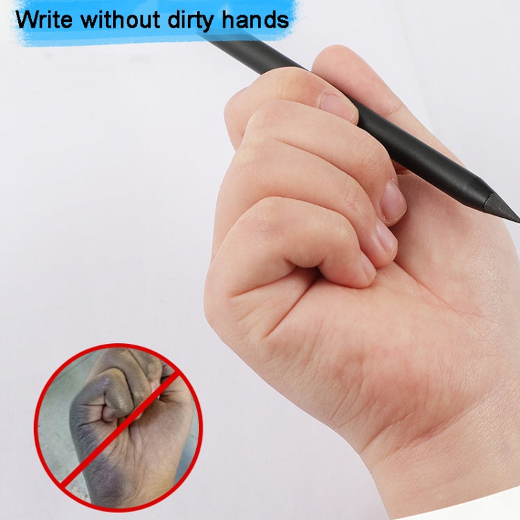 Office Pencil Unlimited Writing Eternal Metal Pen Inkless Pen Student Writing Pencil HB(Pink) by buy2fix