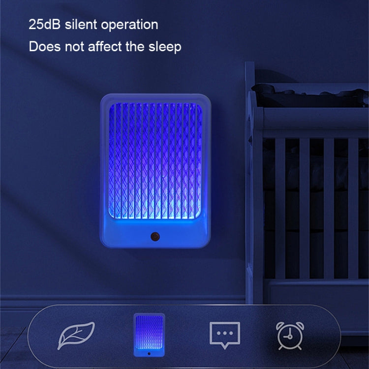 Household USB Wall Mounted Mosquito Killer Lamp, Style: Charge and Plug Dual-Use Green by buy2fix