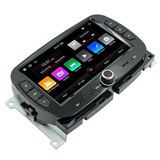 For FIAT 500 Car Android Navigation Bluetooth FM Radio, Memory: 2+64G by buy2fix
