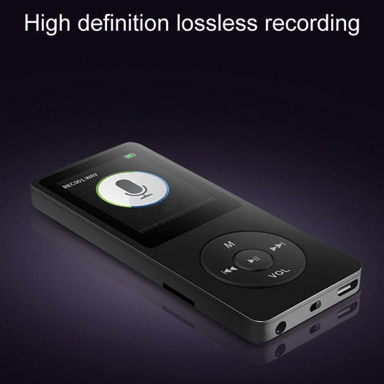 Bluetooth MP3/MP4 Student Walkman Music Player E-Book Playback With 16GB Memory Card by buy2fix