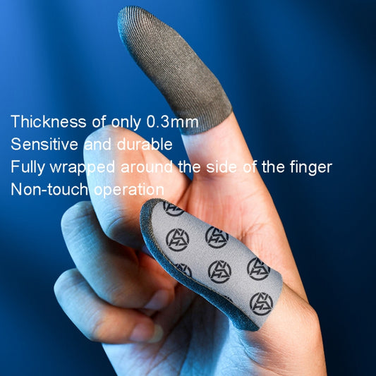 1pair Gaming Super Conductive Silver Cloth Chicken Game Finger Cover Touch Screen Anti-slip Sweatproof Hand Game Finger Gloves, Color: Night Light - Gaming Finger Sleeves by buy2fix | Online Shopping UK | buy2fix