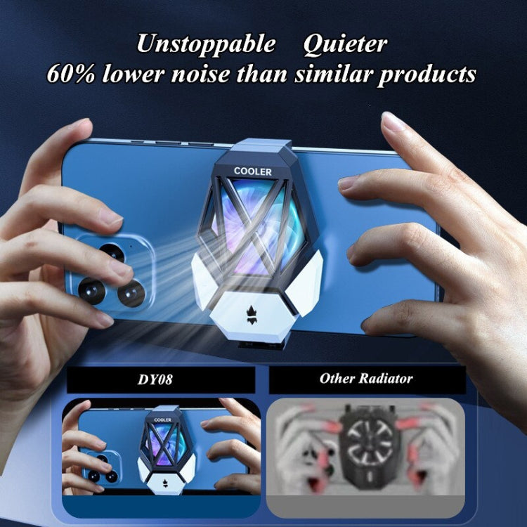 Mobile Phone Universal Radiator With Two Speed Ultra Long Battery Life Charging Model Black by buy2fix