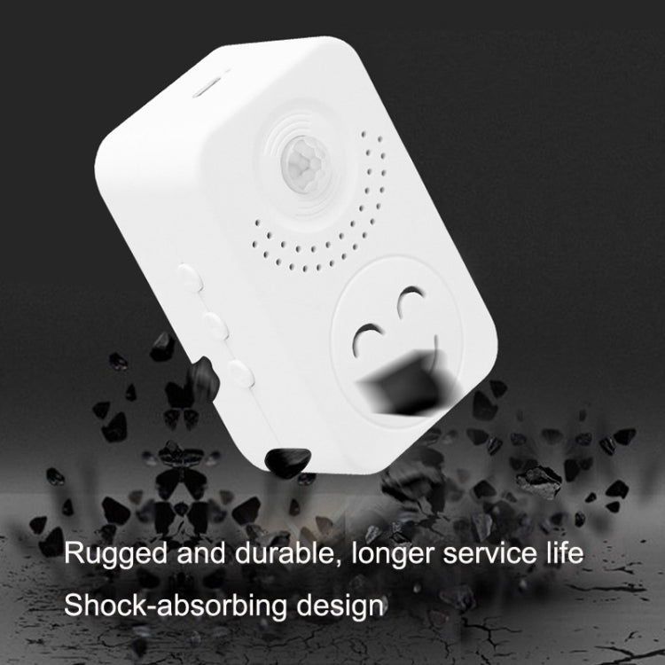 Small Horn Voice Announcement Sensor Entrance Voice Broadcaster Can Used As Doorbell, Specification: Battery Square by buy2fix