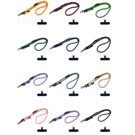 10mm Thick Rope Mobile Phone Anti-Lost Adjustable Lanyard Spacer(Pink) - Lanyards & Wrist Straps by buy2fix | Online Shopping UK | buy2fix