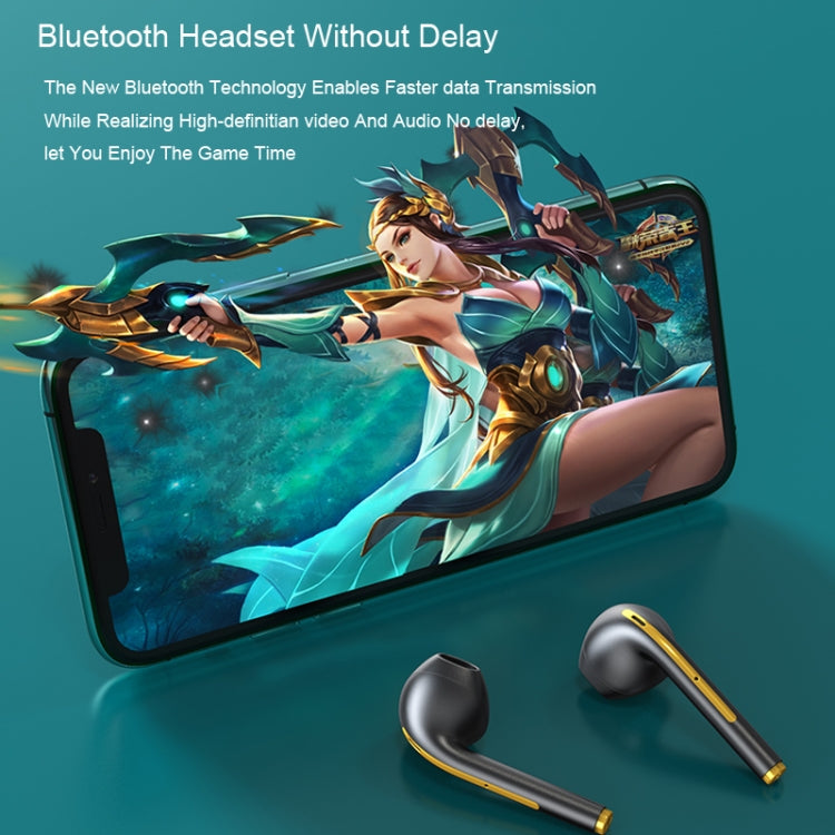 X1 TWS LED Digital Display Wireless Noise Reduction Sport Bluetooth Headphone(Blue) by buy2fix