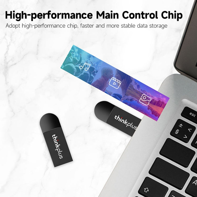 Lenovo ThinkPlus MU222 2.0 Business Office U Disk, Capacity: 32GB(Black) by Lenovo