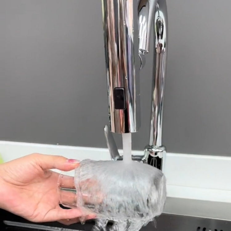 Multi-functional Flying Rain Waterfall Spout Connector Kitchen Faucet Splash Universal Swivel Bubbler, Color: Silver by buy2fix