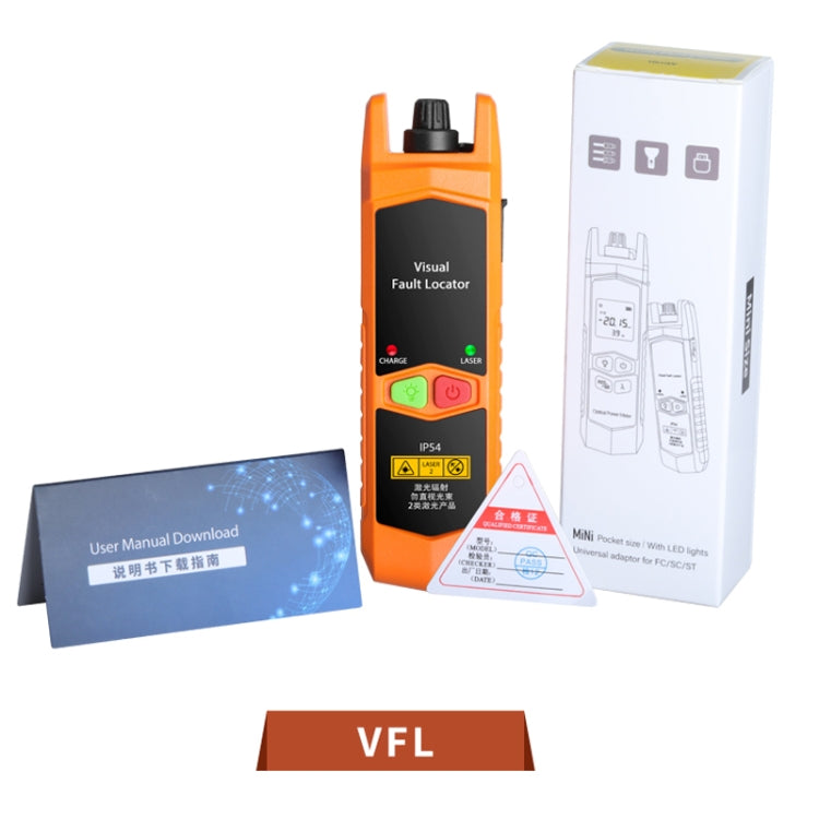 2-in-1 10-30mW Fiber Optic Red Light Pen + Optical Power Meter (-70+6dBm) Set by buy2fix