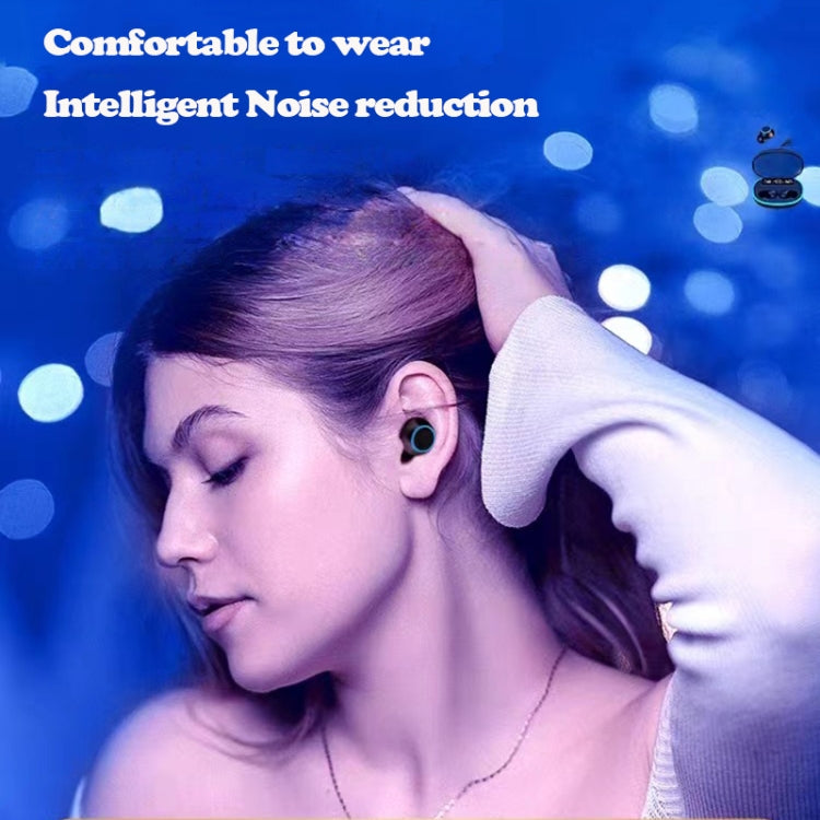 In-Ear Binaural Noise Reduction Wireless Bluetooth Earphones with Power Bank Function(Black) by buy2fix