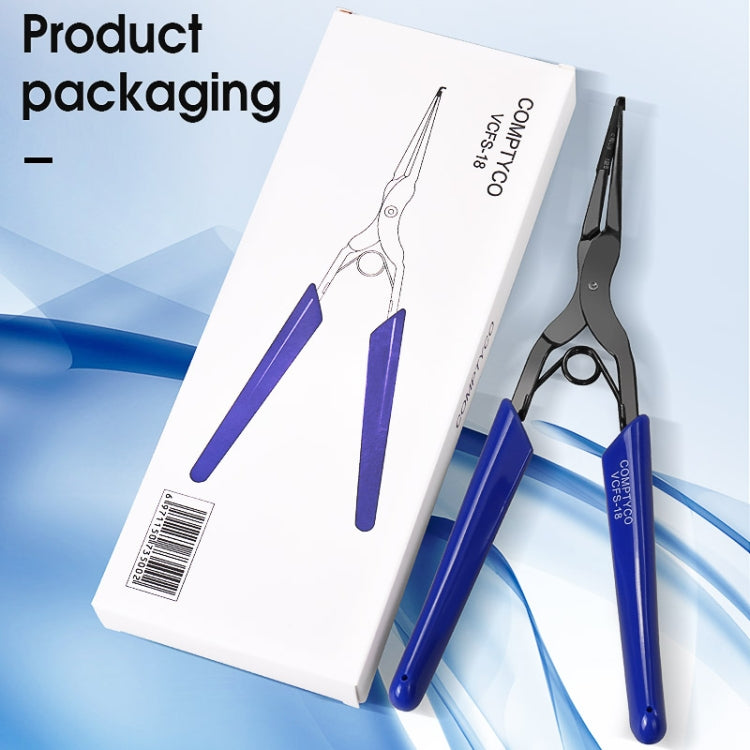 COMPTYCO VCFS-18 SC/LC Fiber Optic Connector Plug And Clamp Pull Tools Flange Long Nozzle Clip by COMPTYCO