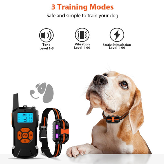 Electronic Remote Control Dog Training Device Pet Training Shock Collar, Specification: For-One-Dog by buy2fix