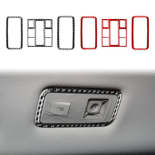 For Volkswagen Sagitar 2019-2023 3pcs /Set Left-hand Drive Reading Light Button Sticker(Red) - Car Interior Mouldings by buy2fix | Online Shopping UK | buy2fix