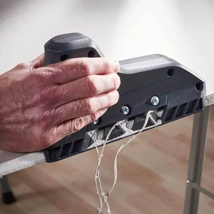 Plasterboard Cutting Angle Planer 45/60 Degree Bevel And Right Angle Chamfering Machine(Black) by buy2fix