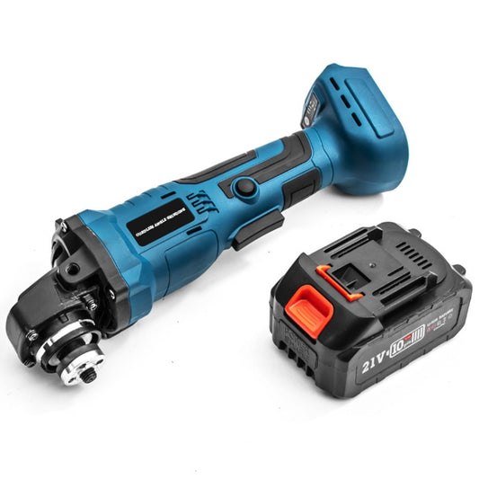 HILDA 21V Brushless Angle Grinder Lithium Cutting Machine, Model: 1 Battery+1 Charger EU Plug by HILDA