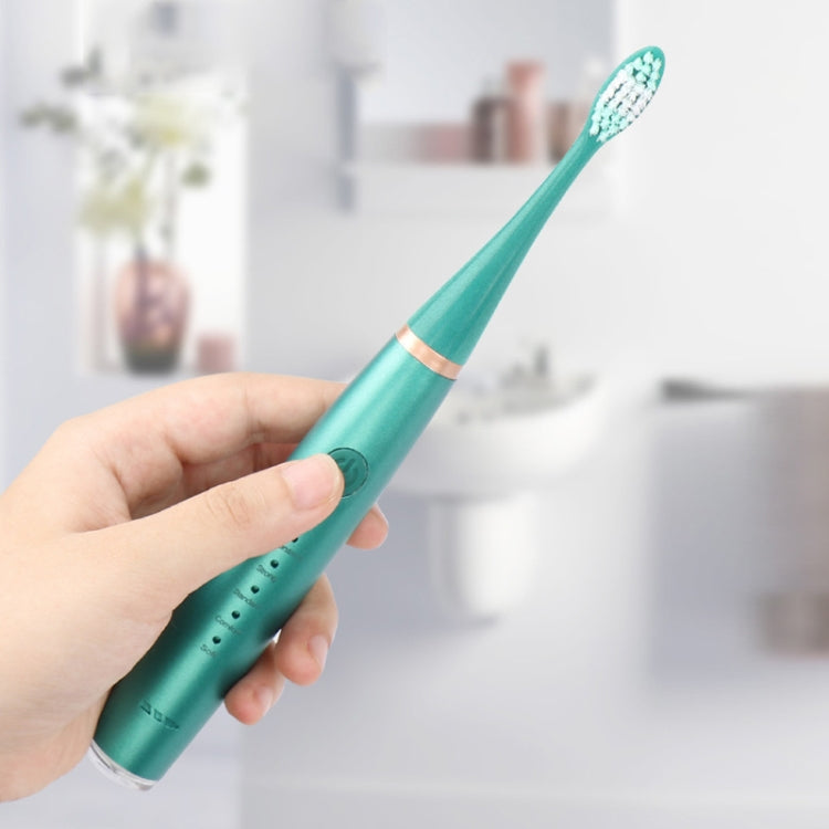 6 In 1 Electric Dental Scaler Calculus Removal Teeth Cleaning Set, Color: Green Basic by buy2fix