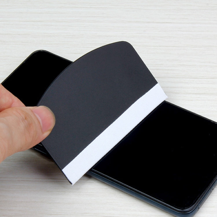 PP Plastic Squeegee Soft Cloth Plastic Squeegee Film Tool(Black) by buy2fix