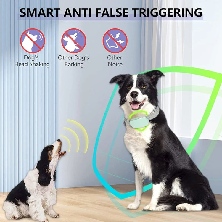 Touch Stop Bark Dog Trainer Anti Barking Pet Supplies(White) by buy2fix