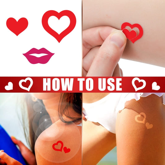 320pcs /Pack Style 7 Tanning Sunbathing Stickers Self Adhesive Body Stickers by buy2fix