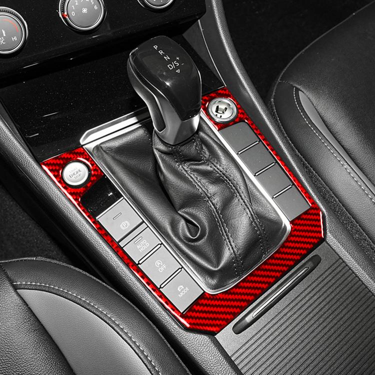 For Volkswagen Sagitar 2019-2023 B Model Left-Hand Drive Gear Panel Sticker(Black) - Car Interior Mouldings by buy2fix | Online Shopping UK | buy2fix