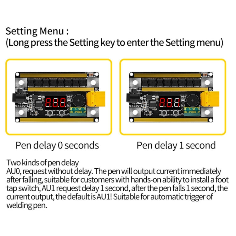 GX591 Full Functional Version 12V Handheld Portable 18650 Mobile Lithium Battery Point Welding Machine, Style: Without Shell - Others by buy2fix | Online Shopping UK | buy2fix