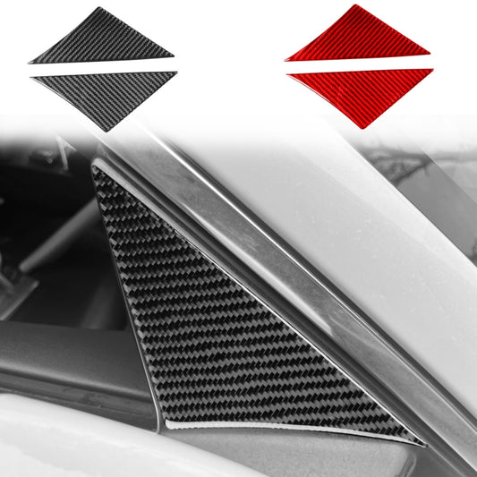 For Jaguar F-TYPE 2013+ Universal A-Pillar Sticker For Left And Right Drive(Red) by buy2fix