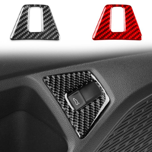 For Volkswagen Sagitar 2019-2023 Left-hand Drive Trunk Switch Decoration Sticker(Black) - Car Interior Mouldings by buy2fix | Online Shopping UK | buy2fix