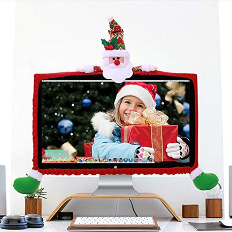 F-W232 Elderly Model 3D Cartoon Dust Protection Computer Sleeve Christmas Decoration Supplies by buy2fix