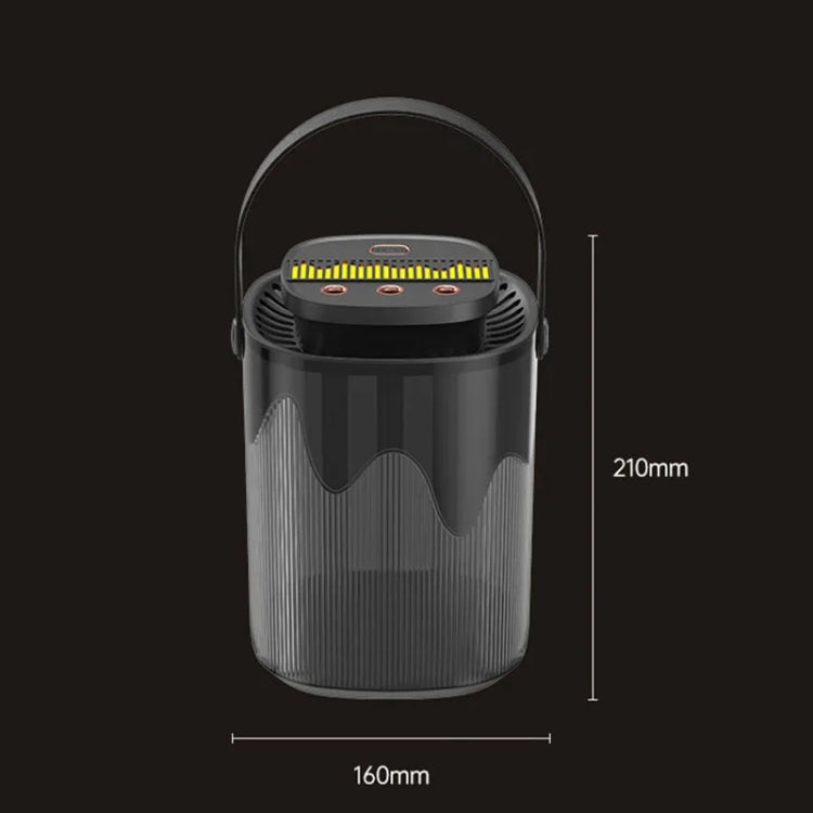 3L Smart Spray Humidifier Three-hole Spray With Night Light, Spec: USB by buy2fix