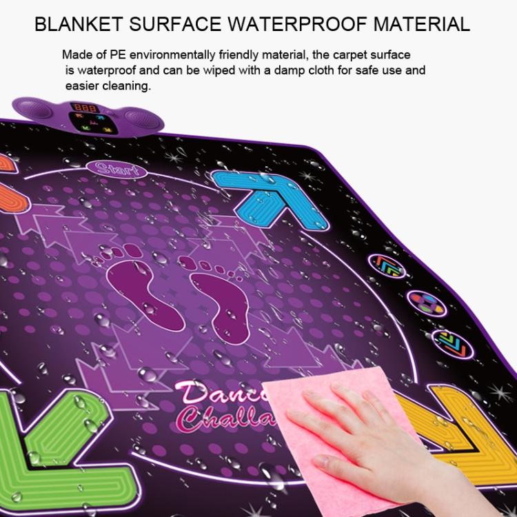 Bluetooth Electronic Dance Mat Children Music Dance Pad, Spec: Lighting Type - Others by buy2fix | Online Shopping UK | buy2fix