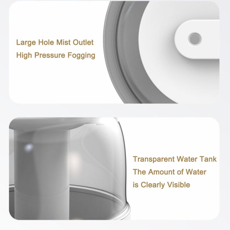 4L Wireless Humidifier USB Oil Diffuser with Night Light(Green) by buy2fix