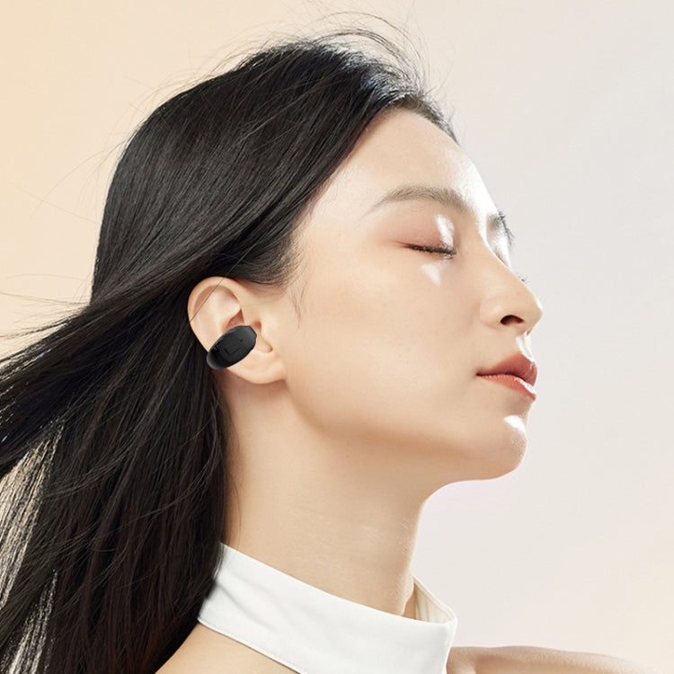 Clip-On Single Ear Bluetooth Earphone Wireless Earphone For Sports And Gaming, Packing: Box(White) by buy2fix