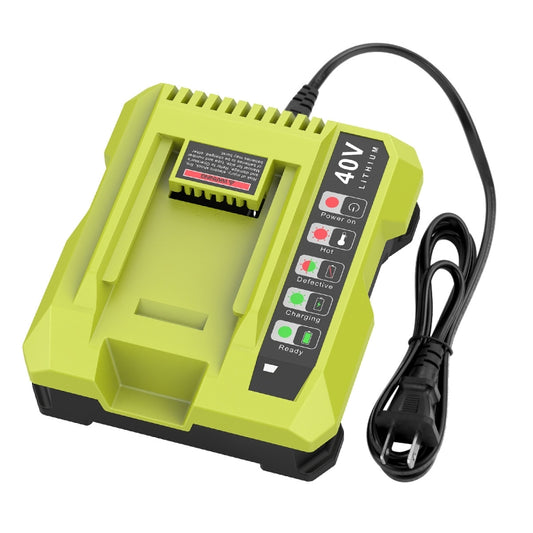 36-40V Tool Cutting Machine Battery Charger, For RYOBI PO401 / PO403 / PO400, Plug: UK by buy2fix