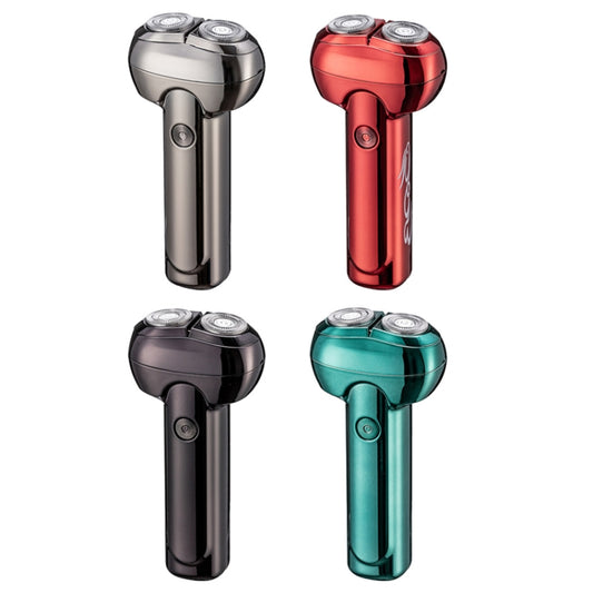 Men Electrical Shaver Portable Mini LED Digital Display Smart Shaving Razor(Fantasy Night Black) by buy2fix