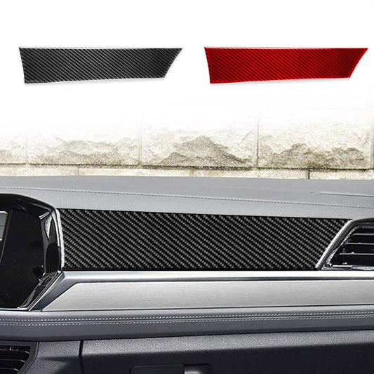 For Volkswagen Sagitar 2019-2023 Left-hand Drive Co-pilot Instrument Sticker(Black) - Car Interior Mouldings by buy2fix | Online Shopping UK | buy2fix