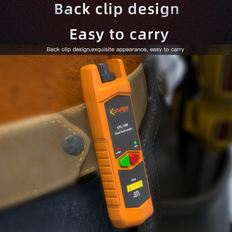 Komshine Mini Red Light Fiber Optic Test Pen, Model: KFL-11M-10 by Komshine