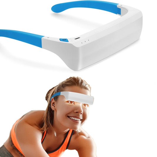 SAD Light Therapy Glasses Wearable UV-Free Blue & White LED Light Therapy Lamp Japanese Version by buy2fix