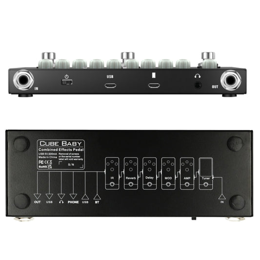 M-VAVE Cube Baby Guitar Effect Device Guitar Accessories by M-VAVE