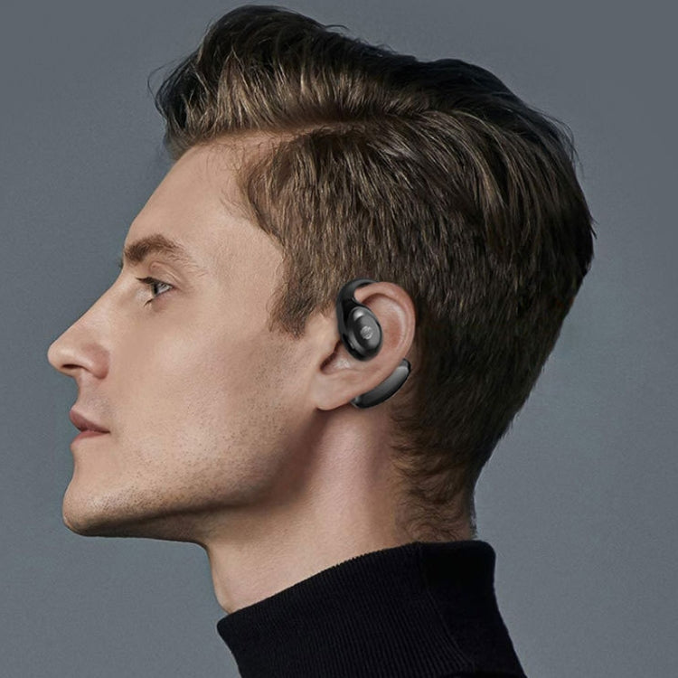 Ear-hook Wireless Earphones OWS Waterproof Touch Control Sports Earbuds(White) by buy2fix