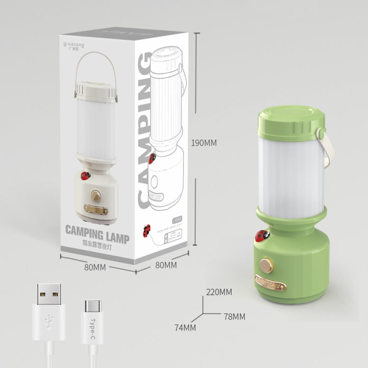 Tripolar Dimmable LED Bedside Night Light Camping Decorative Ambient Light(White) by buy2fix