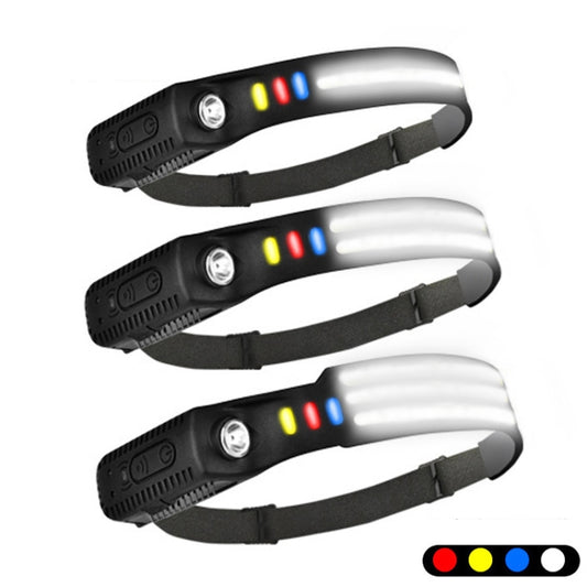 Sensor Headlight Rechargeable Outdoor Camping Fishing Lantern, Spec: 812-2 by buy2fix