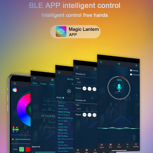 4pcs+3 Corners Bluetooth 12V RGBIC Splicing Wall Light Intelligent Remote Control Indoor Decorative Ambient Lights(UK Plug) by buy2fix