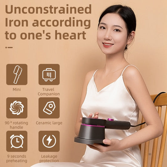 1000W 60ml Water Tank Handheld Garment Steamer with Rotatable Ironing Panel 220V EU Plug by buy2fix