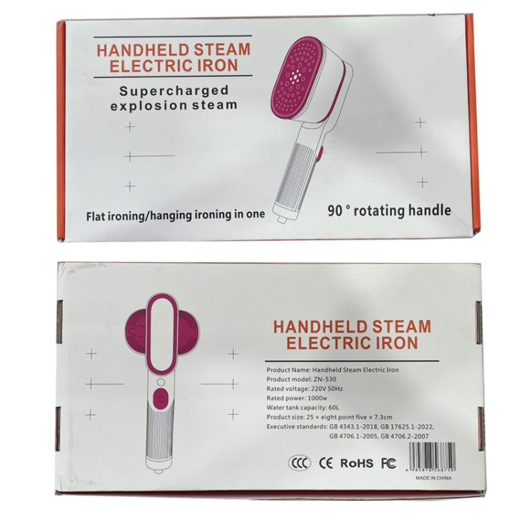 1000W 60ml Water Tank Handheld Garment Steamer with Rotatable Ironing Panel 110V US Plug by buy2fix