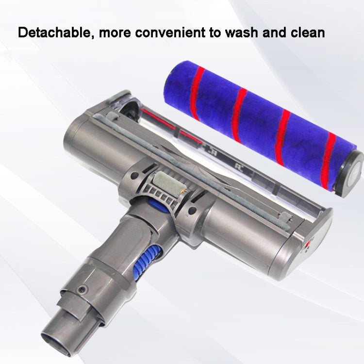 For Dyson V7-V11 G5 Vacuum Cleaner Soft Fleece Floor Brush With Dust Display LED Lamp by buy2fix