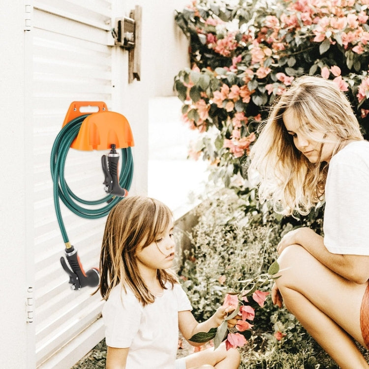 Wall Mounted Plastic Water Pipe Holder Garden Irrigation Accessories(Black) by buy2fix