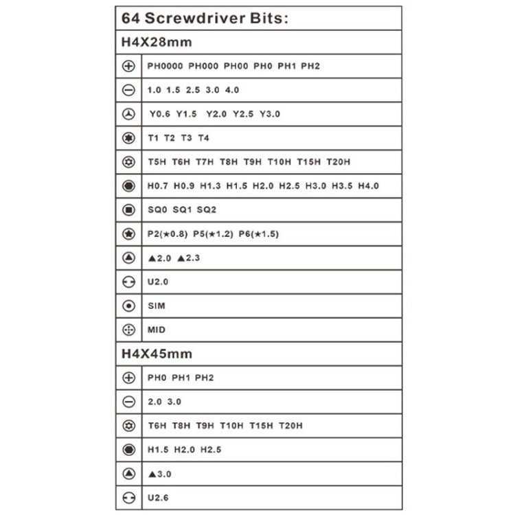 68 In 1 Home Electrical Screwdriver Set Portable Rechargeable Small Motorized Drivers by buy2fix