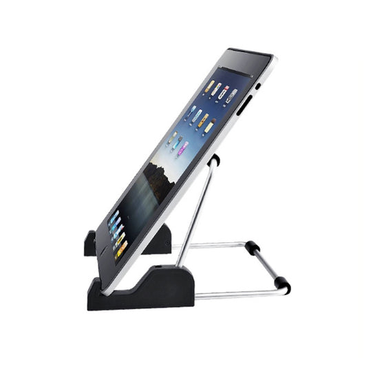 Adjustable Foldable Universal Tablet Holder Metal Stand Storage Bracket(TS-02) - Desktop Holder by buy2fix | Online Shopping UK | buy2fix