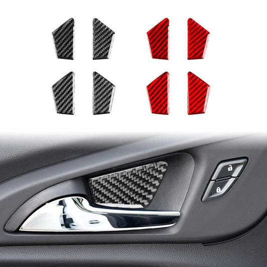 For Chevrolet Malibu 2016-2021 4pcs /Set Left-hand Drive Inner Door Bowl Sticker(Black) - Car Interior Mouldings by buy2fix | Online Shopping UK | buy2fix