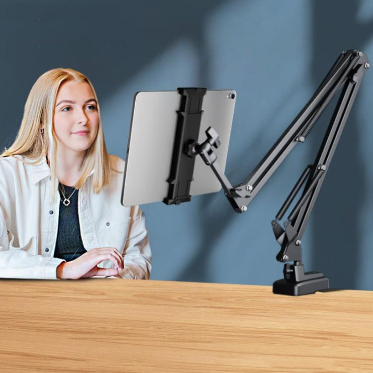 Lazy Cell Phone And Tablet Universal Bracket Multifunctional Telescopic Support Stand, Model: N2L Extended Cantilever - Lazy Bracket by buy2fix | Online Shopping UK | buy2fix